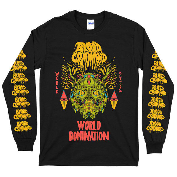 Blood Command - World Domination Longsleve Blood Command - World Domination Longsleve